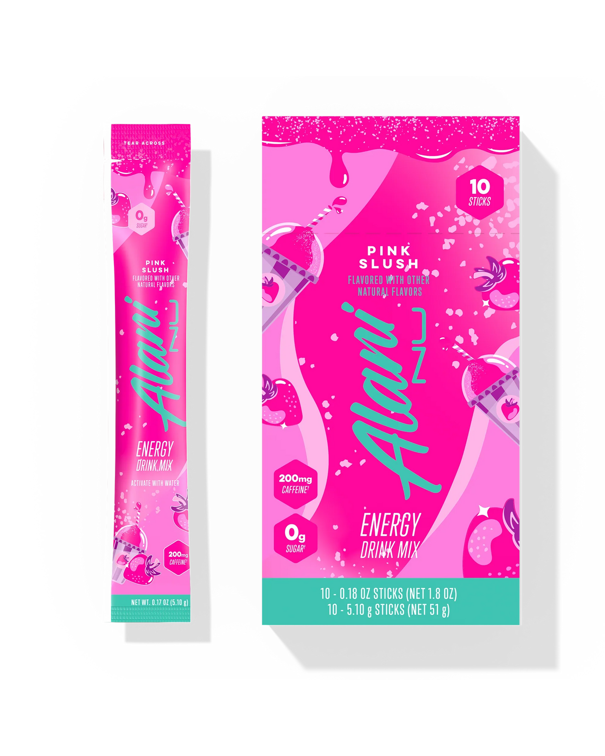 energy sticks - pink slush